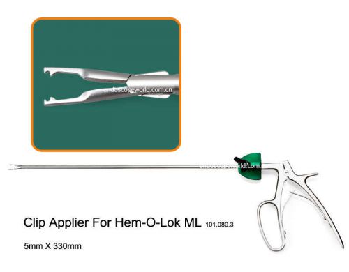 New clip applier 5x330mm for hem-o-lok ml clip for sale