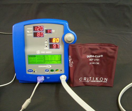 GE Dinamap Pro 300V2 Patient Ready