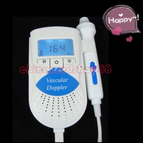 Sonoline B Vascular Doppler 8MHz w LCD Display, Waterproof probes, Free Gel