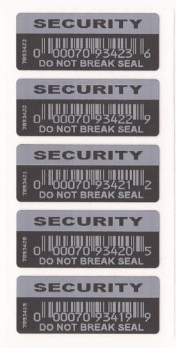 1000 Tamper-Evident Labels Stickers Do Not Break Seals