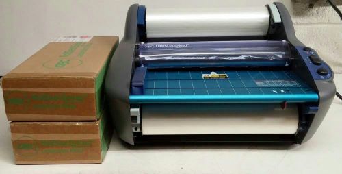 Gbc rollseal ultima35 ezload thermal roll laminator &amp; 3125365ez 1.7mil film for sale