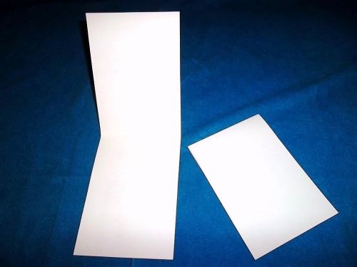 25 coated carriers for hot laminating pouches file card/photo sz 4-3/4&#034; x 6-3/4&#034; for sale