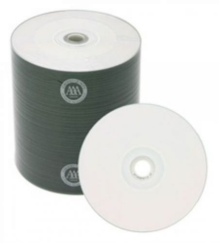 500 spin-x 52x cd-r 80min 700mb white inkjet hub printable for sale