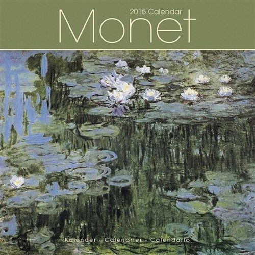 NEW 2015 Monet Wall Calendar by Avonside- Free Priority Shipping!