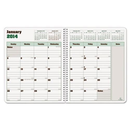 Rediform Duraglobe 14-monthly Planner - Monthly - 7.13&#034; X 8.88&#034; - 1.2 (c23021t)