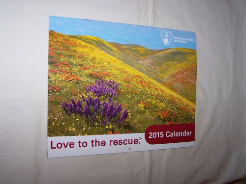 Shriners Hospitals for Children 2015 Wall Calendar; &#034;Love to the Rescue&#034;