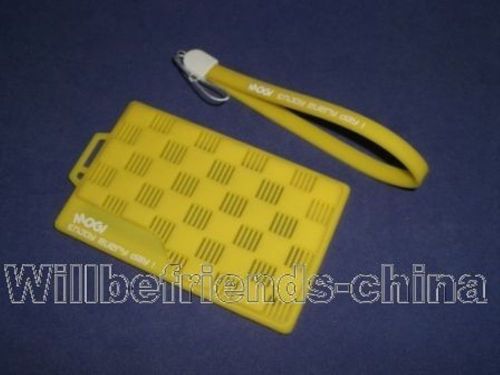 Bus Pass Room Key IC Credit Card Holder Case Protecting Sheath Cover Skin Strap
