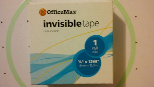 OfficeMax 3/4&#034; Invisible Tape Replacement Roll (9 rolls)