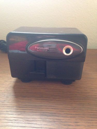Panasonic KP-310 Electric Pencil Sharpener with Auto -Stop Black - Works Well