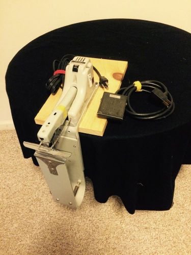 Swingline Electric Booklet Stapler with Foot Pedal &amp; Base