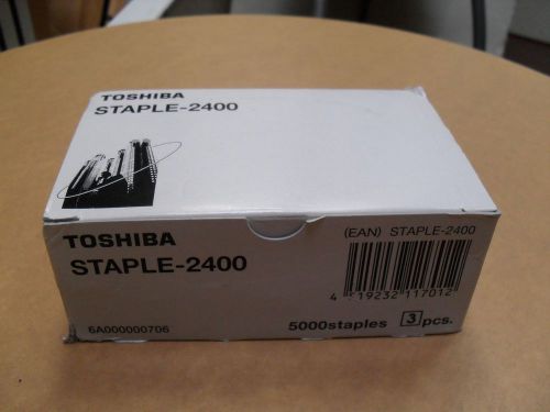 New genuine Toshiba Staple-2400 Pack of 3