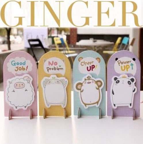 Say U Stand Animal Sticker Post-It Bookmark Marker Memo Index Tab Sticky Notes