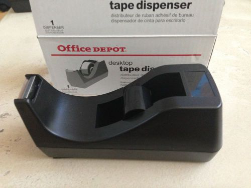 DESKTOP TAPE Dispenser Office Depot Brand (Black) NEW