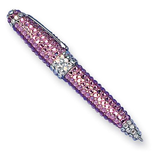 New Rose Ball-point Pen Office Accessory Made with Swarovski® Crystals