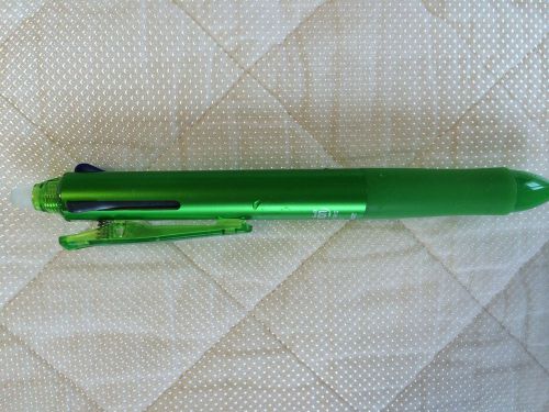 3 Colors PILOT FRIXION Retractable 3in1 Ball Point 0.5mm(Light Green Body) JAPAN
