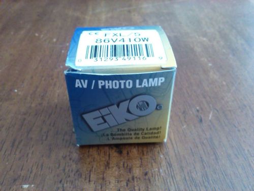 Lot of 2 eiko advantage fxl 82 v  410 w  av/ photo lamp bulbs for sale