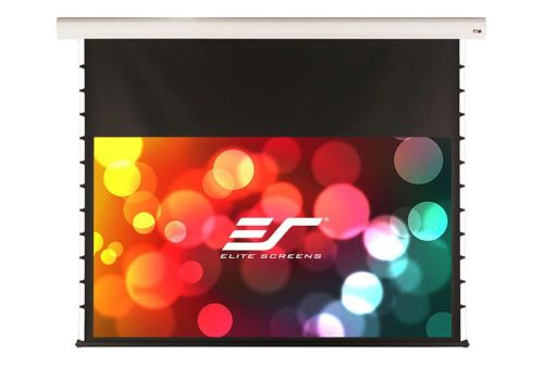 New elite screens 150&#034; (16:9) motoirzed tab-tensioned projection screen for sale