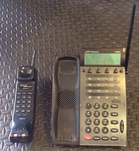 NEC Dterm Series E Cordless Phone DTP-16HC-1 BK TELEPHONE WIRELESS