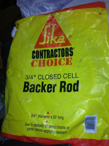 3/8&#034; Closed Cell Backer Rod - 20 Ft. - Free Shipping