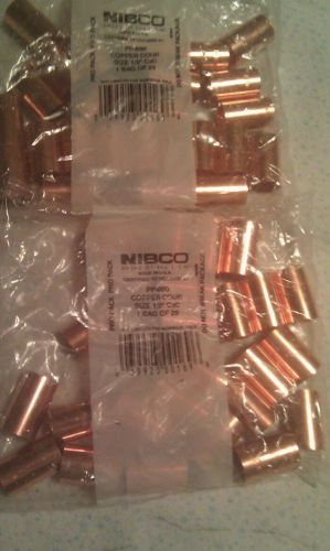 NIBCO PP-600 Copper Coupling 1/2&#034; C x C  50 Count Copper Tubing Connectors