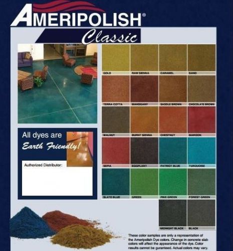 Ameripolish Classic Dye  5 Gallon - BLACK