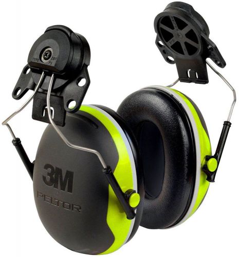 Peltor earmuffs one size fits most black/chartreuse pack of 1 x4p3e for sale