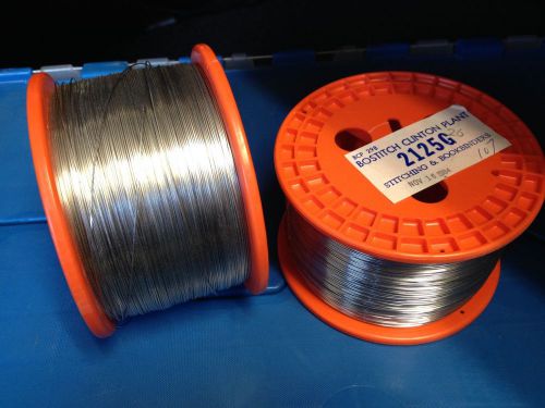 21 25 G Bostitch Stitching Wire -- Two  5# Spools