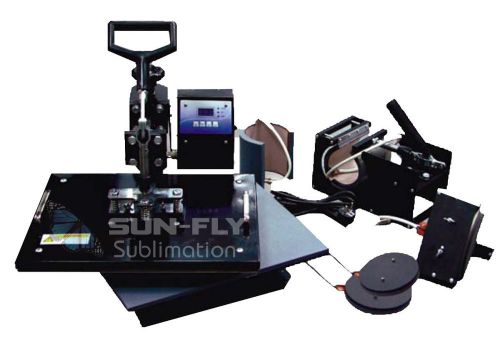 Heat press machine 8 and 1+printer 1430 sublima,made  america-guarantee 2 years for sale