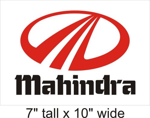 Logo Mahindra Wall Art Decal Vinyl Sticker Mural Decor - FA347