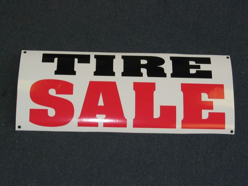 TIRE SALE Banner Sign NEW 4 Car Truck SUV Van Discount Repair Tire Shop