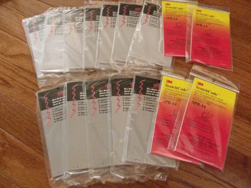 LOT OF 12 - BUCHANAN 775103 &amp; 775104 WIRE MARKER BOOKLETS  *NEW-IN-BOX*