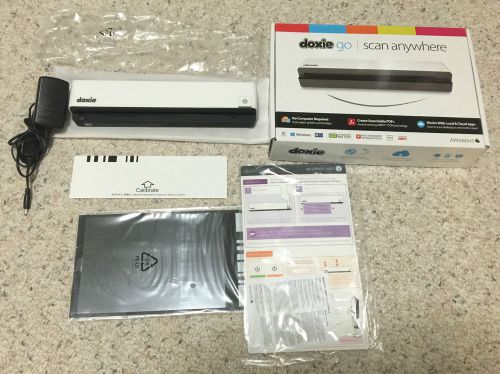 Doxie go - rechargeable mobile paper scanner for sale