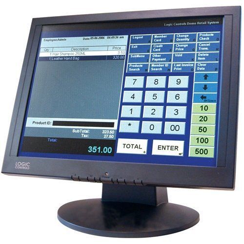 Bematech le1000 15&#034; touch screen monitor for sale