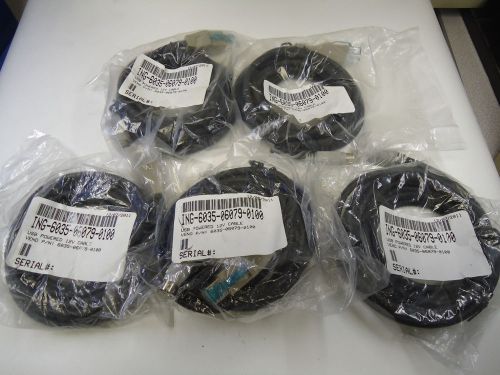 Lot of (5) ingenico 6035-06079-0100 i6550 i6770 i6780 usb 12 volt md9 cable new for sale