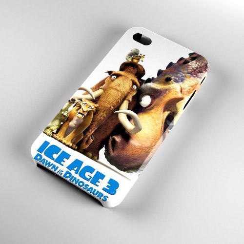 Ice age 3 anime movie game iphone 4/4s/5/5s/5c/6/6plus case 3d cover for sale