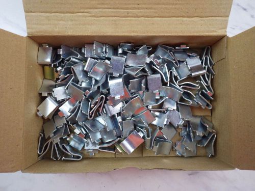 Lot 130 Steel Snap-in Refrigerator Freezer Cabinet Shelf Support Bracket Clips