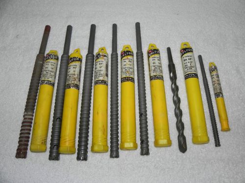 Lot of 7 relton bits rb-12,rb-10, a-10-9, rb-6 for sale