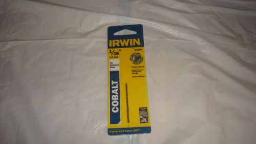 Irwin  1/16&#039;&#039; Drill