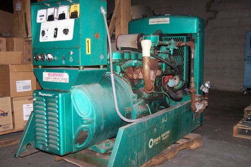 Ford onan 30 kw generator 30er 37.5 kva 277/480 volt 3? 1800 rpms standby kw 30 for sale