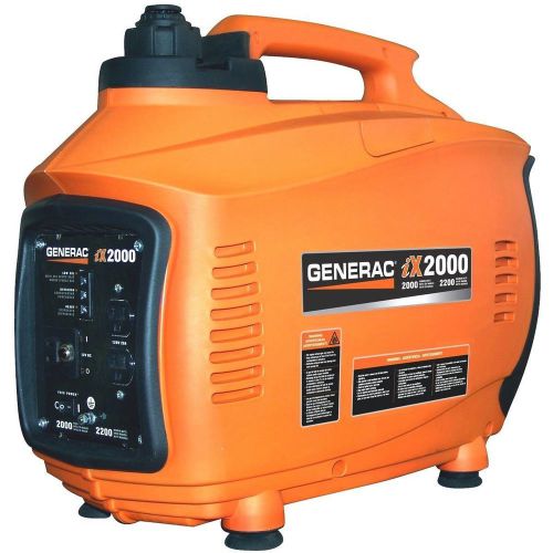Generac 5793 ix2000 2,000 watt 126cc 4-stroke ohv gas powered portable inverter for sale