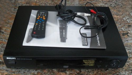 Philips DVD711-172 DVD Player with Remote Control Single Adult Owner WORKS GREAT