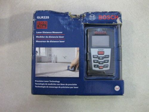 Bosch GLR225 Laser Distance Measurer  230ft /70m NEW sealed unused