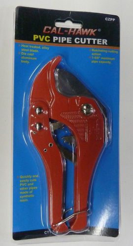 PVC Plastic Pipe Hose Tube Ratcheting Cutter Cuts Up To 1-5/8&#034;