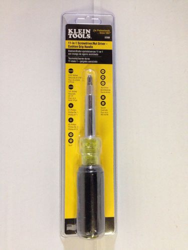 Klein tools 32500 11-in-1 screwdriver/nutdriver - new! for sale