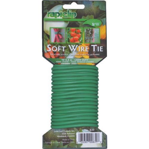 Luster Leaf 839 Garden Twist Tie-SOFT GARDEN TWIST TIE