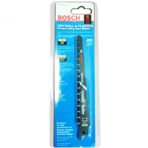 BOSCH SDP6 Reciprocating Saw Blades 6&#034; 5 PCs Pack