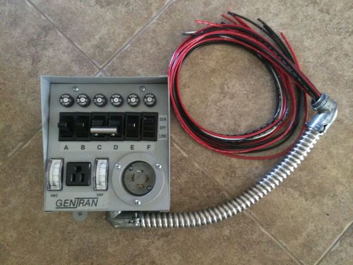 Gentran Transfer Switch &amp; Exterior Connector Box