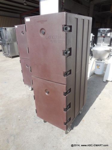 CAMBRO 1826DTC INSULATED FOOD TRANSPORT CABINET CATERING ON CASTERS BBQ