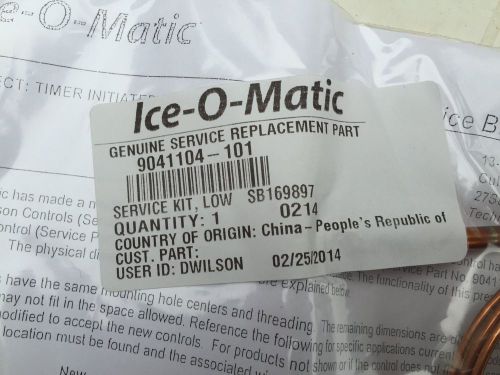 ICE O MATIC ICE MACHINE LOW PRESSURE KIT 9041104-101