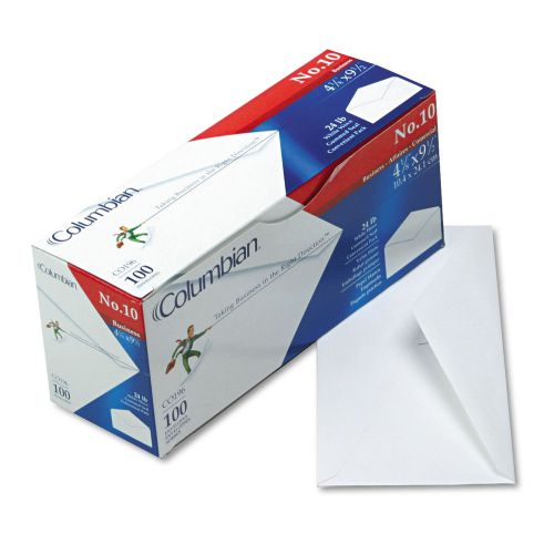 Columbian Gummed Flap #10 Business Envelopes - 200 pk FAST FREE SHIP